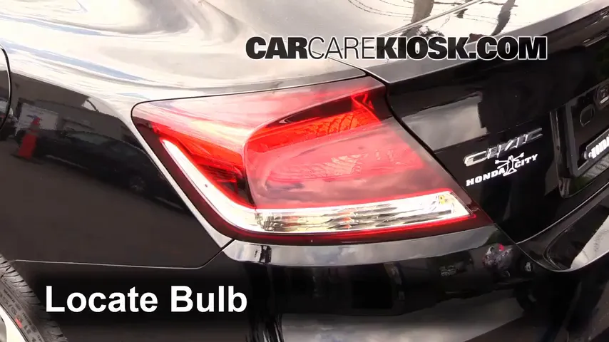 2015 Honda Civic LX 1.8L 4 Cyl. Coupe Lights Brake Light (replace bulb)